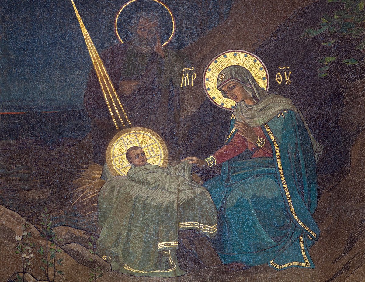 The Nativity of Christ — Byzantine Orthodox icon