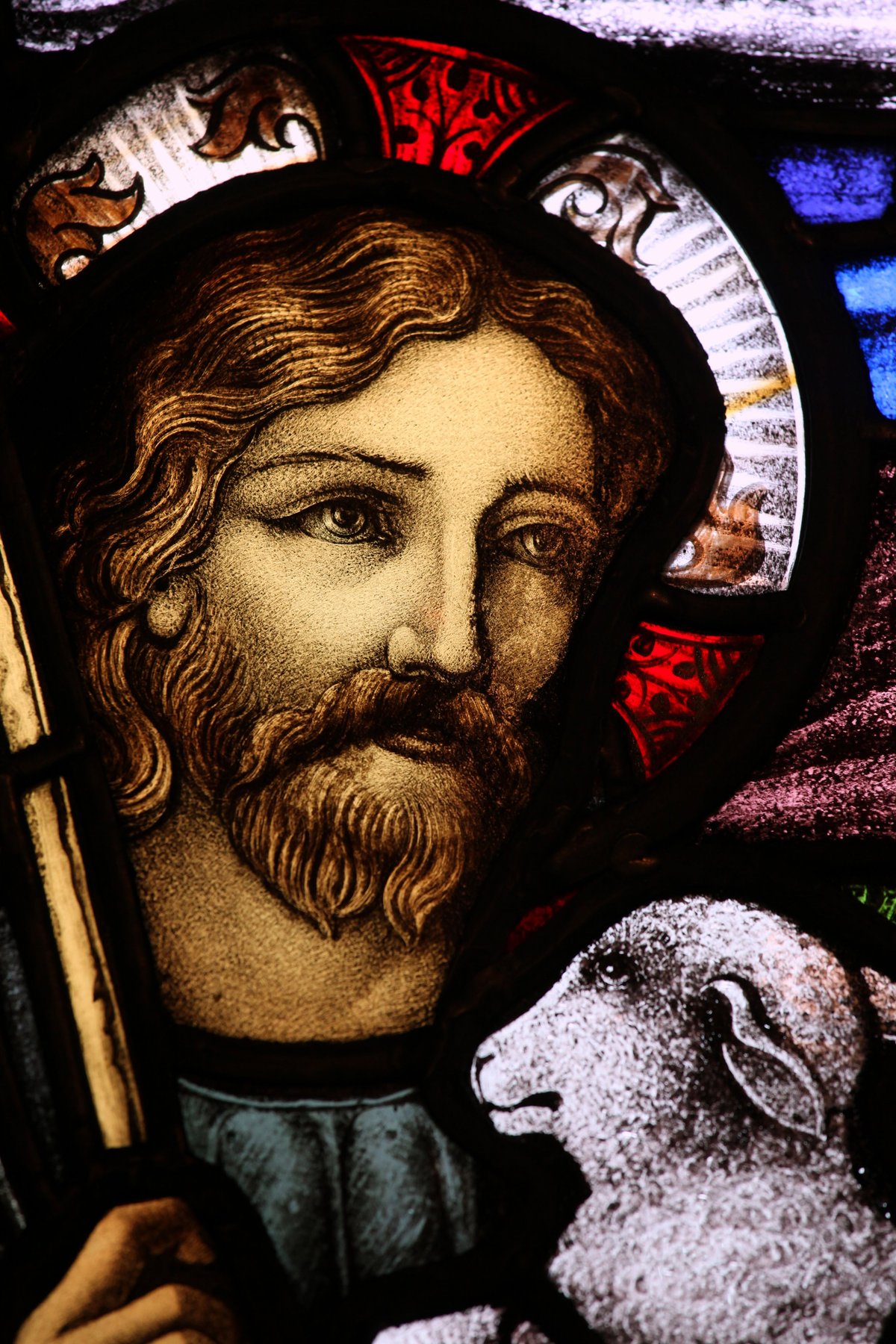 Christ the Good Shepherd — Byzantine Orthodox icon
