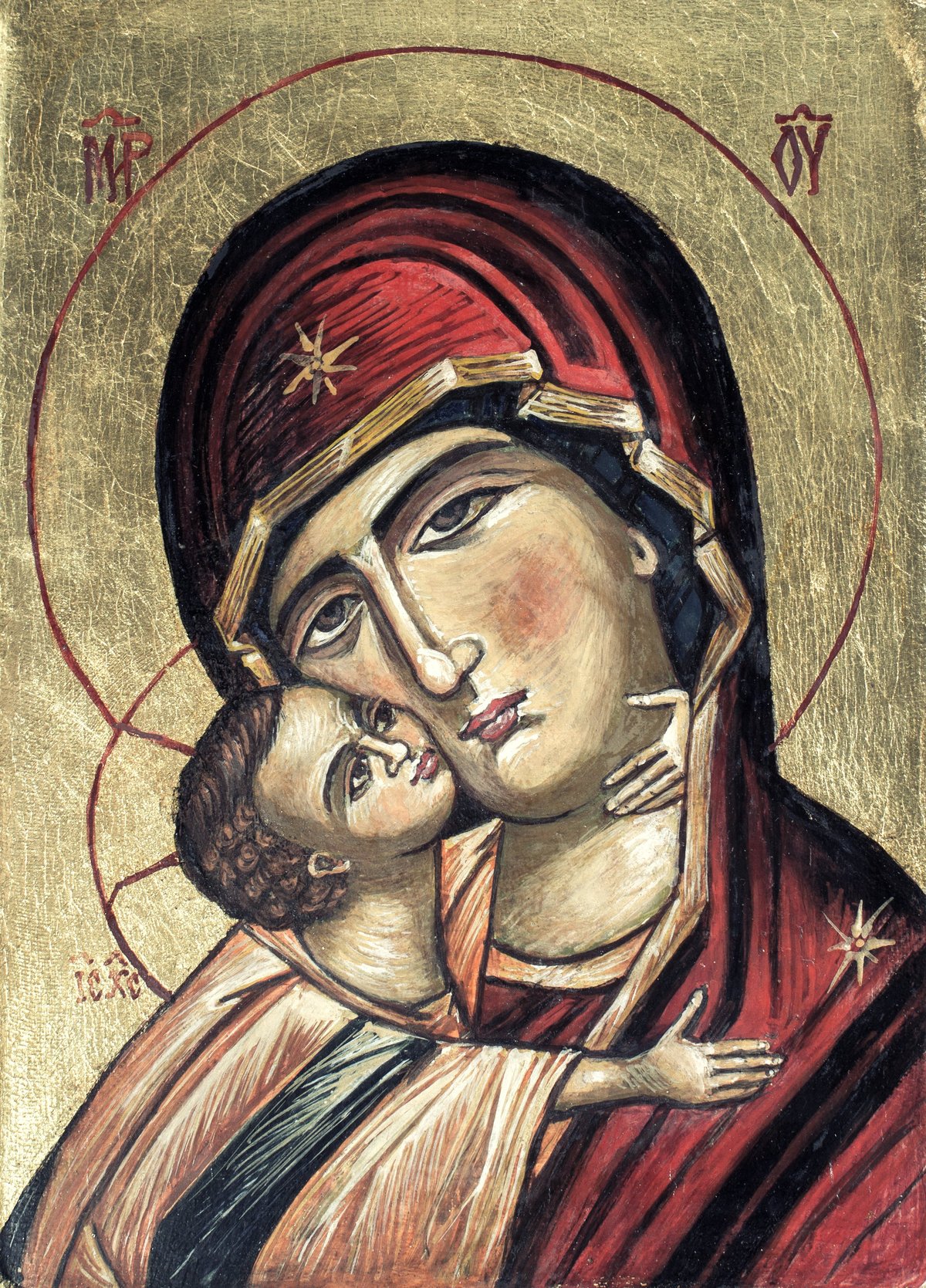 Theotokos of Vladimir — Byzantine Orthodox icon