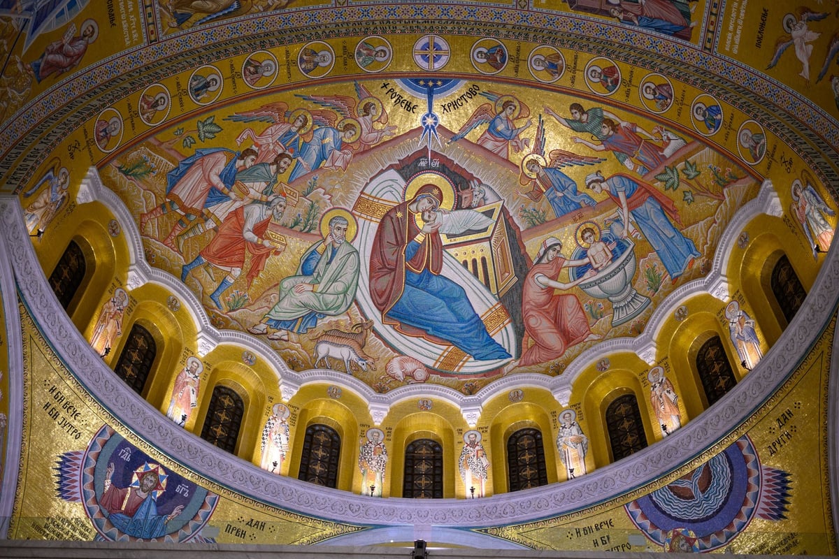 The Baptism of Christ (Theophany) — Byzantine Orthodox icon