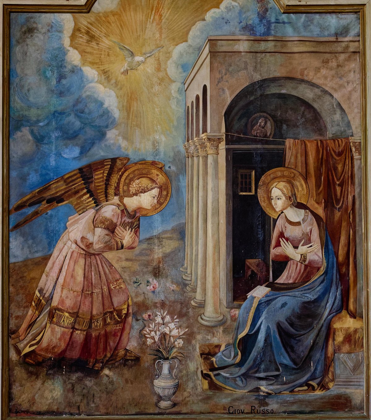 Archangel Gabriel — Byzantine Orthodox icon