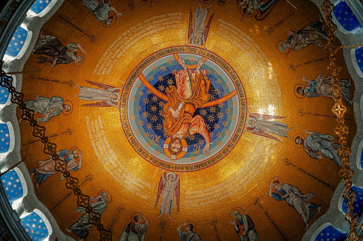 The Synaxis of the Bodiless Powers — Byzantine Orthodox icon