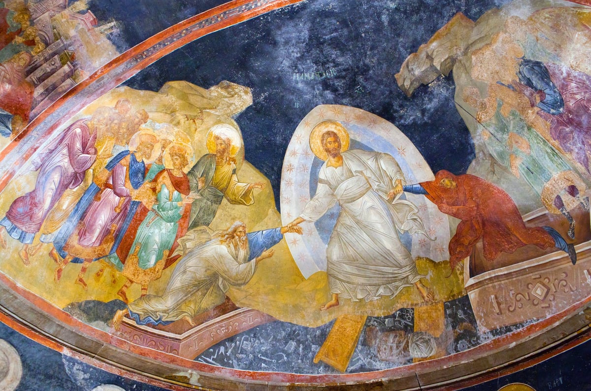 The Resurrection (Anastasis) — Byzantine Orthodox icon